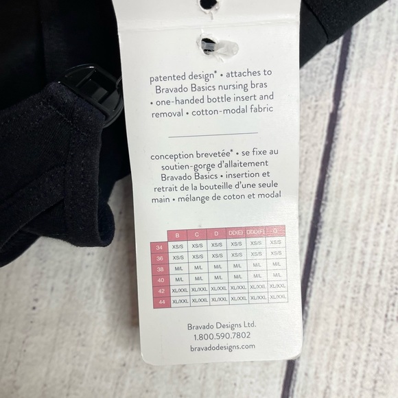 Bravado! BASICS Clip & Go Pumping Accessory - Black - Picture 10 of 11